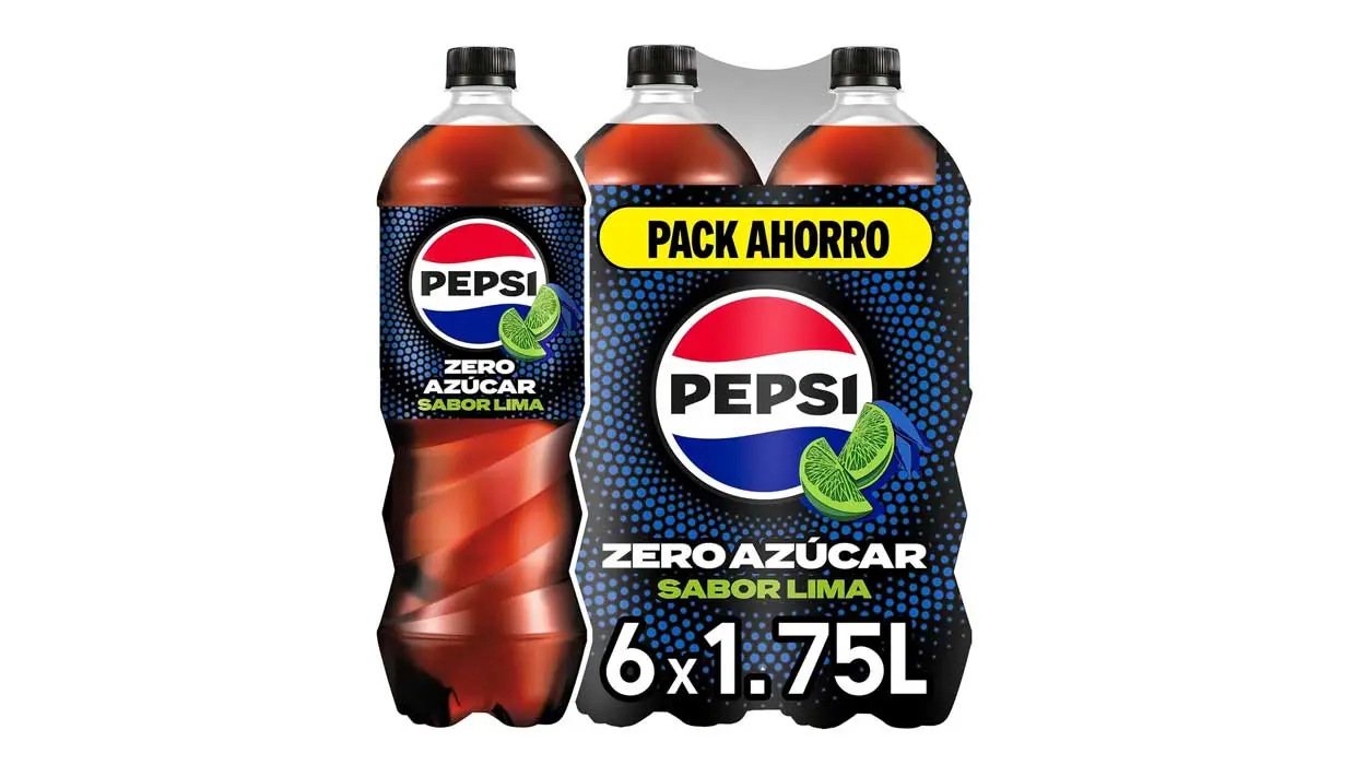 Pepsi Zero Lima botella barata