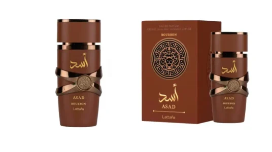 perfume Lattafa Asad Bourbon 100 ml hombre barato