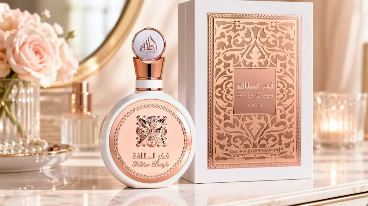 Perfume árabe Lattafa Fakhar Rose para mujer de 100 ml