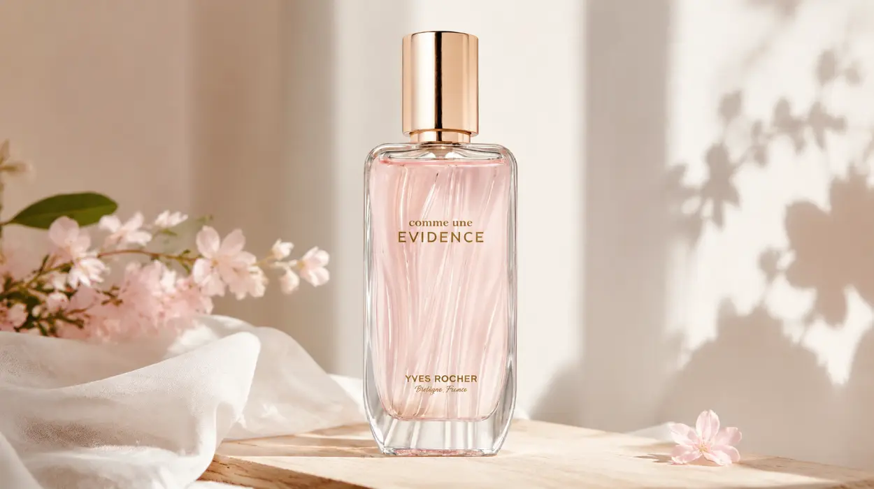 Eau de parfum Yves Rocher Comme Une Evidence de rosa y bergamota para mujer de 100 ml