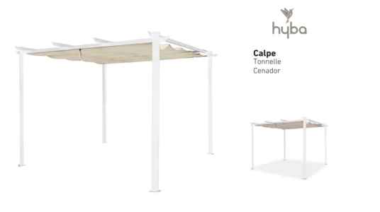 pergola de jardin de acero barata