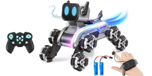 Perro robot de juguete Wurycia por control remoto