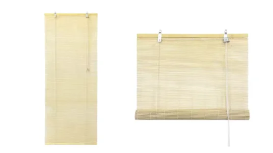 persiana enrollable de bambú natural Acomoda Textil barata