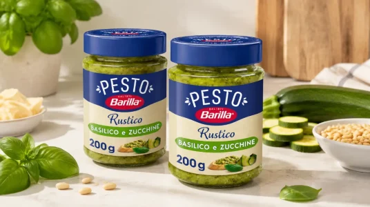 Pesto Barilla Rustico de albahaca y calabacín de 200 g