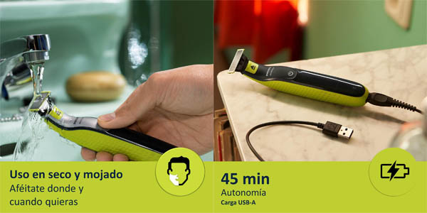 Afeitadora Philips OneBlade 360 QP2824/20 Cara + Cuerpo