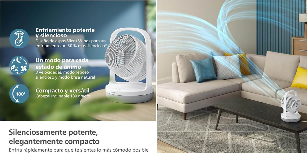 Philips Serie 2000 ventilador sobremesa chollo