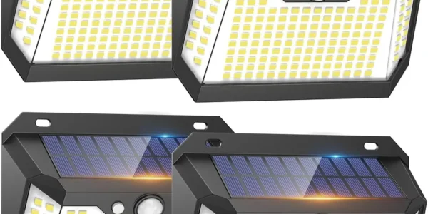 Chollo philosun 4 paquete luces solares led exterior