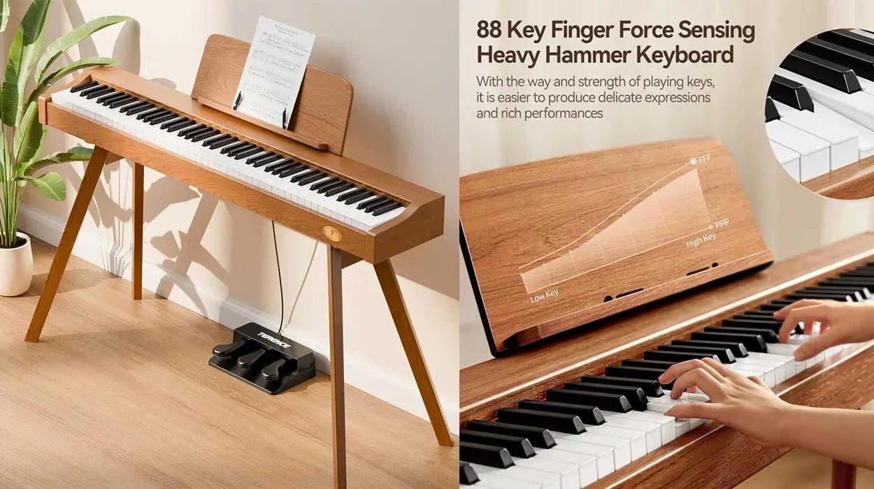 TERENCE Piano Digital 88 Teclas barato