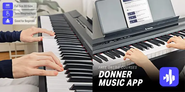 Piano eléctrico Donner DEP-10S