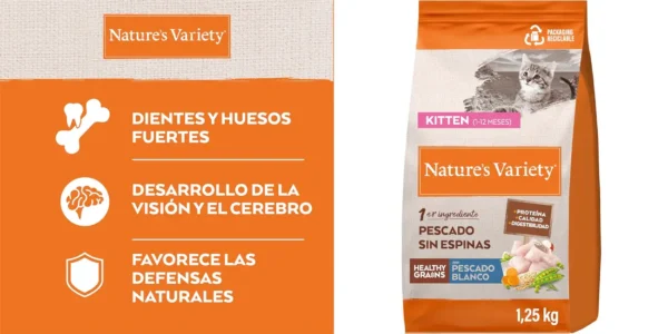 Pienso para gatos no esterilizados Nature's Variety Healthy Grains Kitten