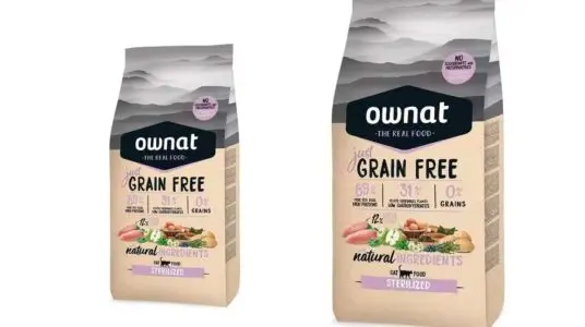 pienso para gatos esterilizados Ownat Just Grain Free