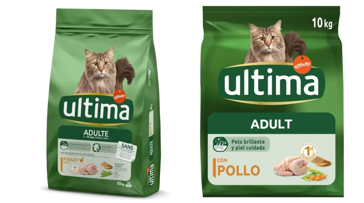 Pienso Ultima Adult con pollo de 10 kg para gatos adultos