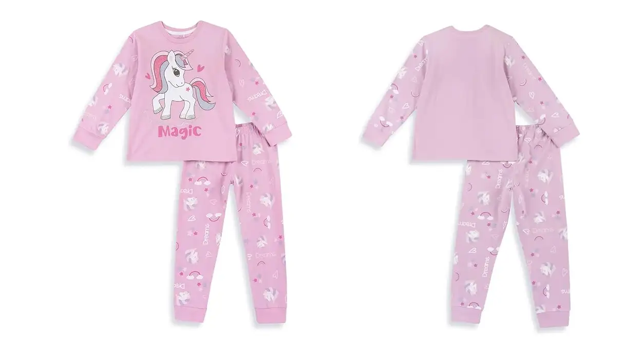 pijama Chicco algodón ligero diseño unicornio barato