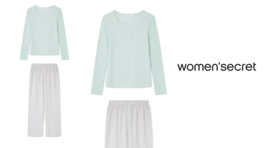 pijama largo Women'secret Daily Stripes para mujer