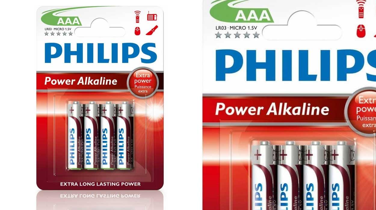 Pilas alcalinas Philips LR034pb 05