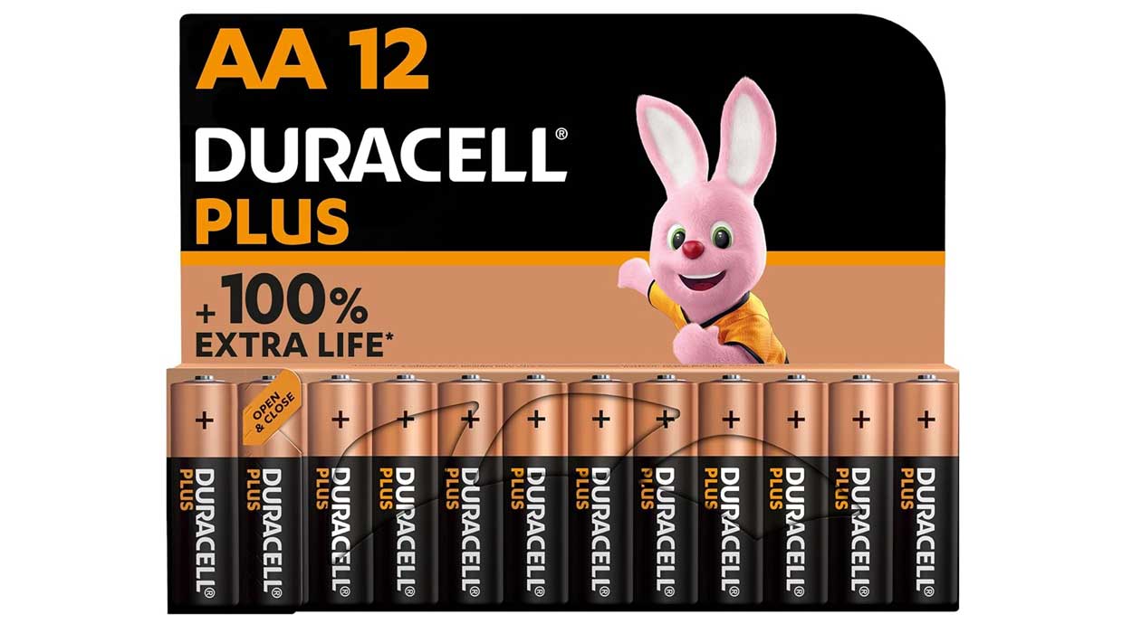 Pilas Duracell Plus AA