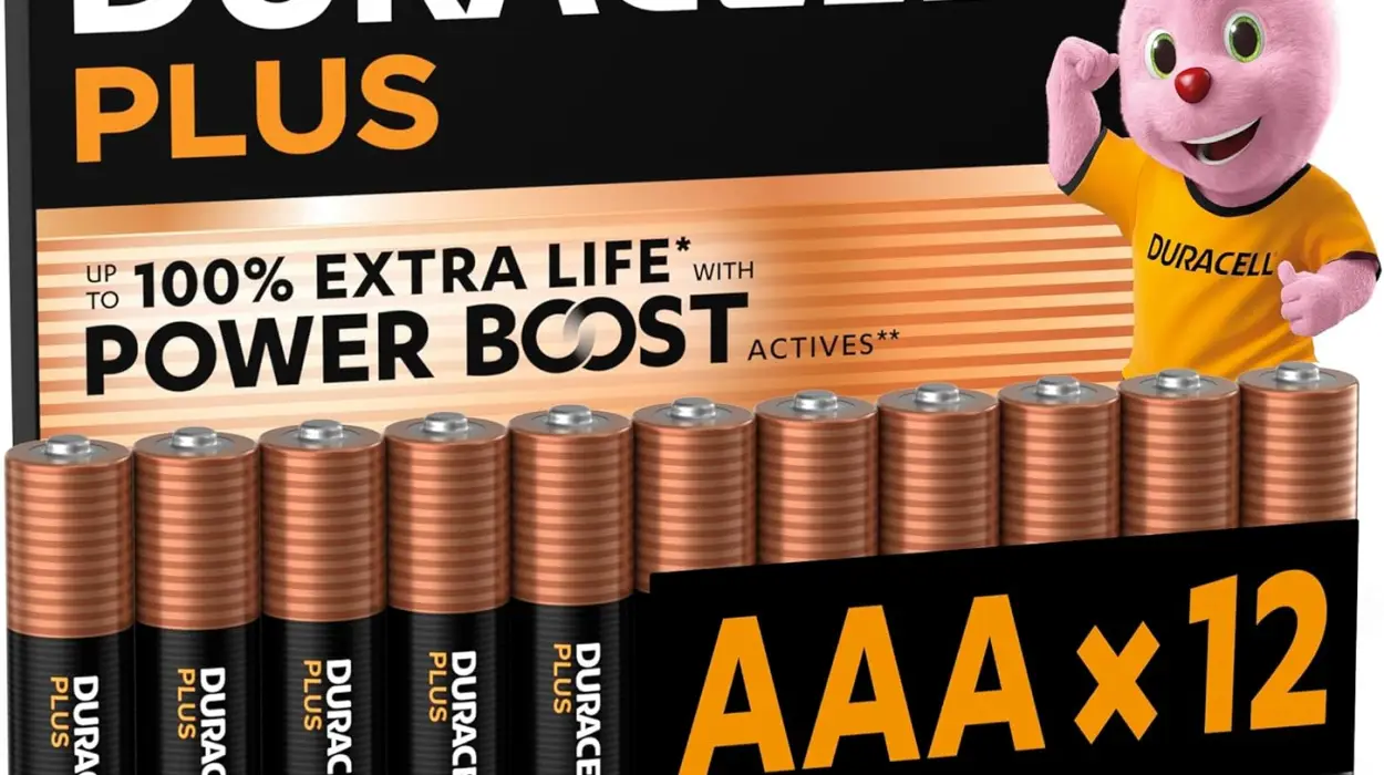 Pack x12 Pilas Duracell Plus AAA con hasta un 100 % más de duración