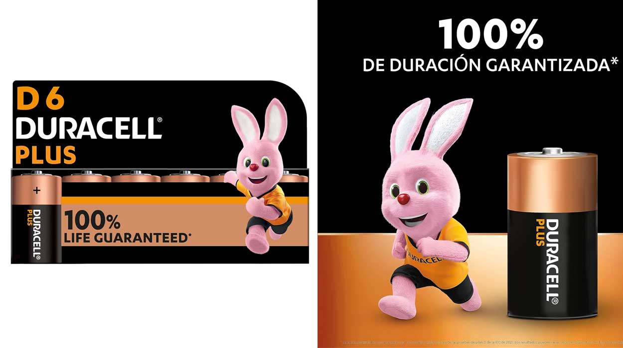 Pilas Duracell Plus D baratas