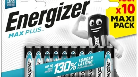 Pilas Energizer MAX Plus AAA en paquete de 10, energía duradera y segura para tus dispositivos