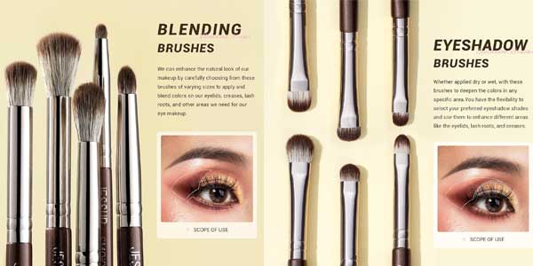 Brochas Jessup maquillaje oferta