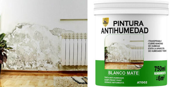 Pintura Antihumedad SPSIL de 750 ml
