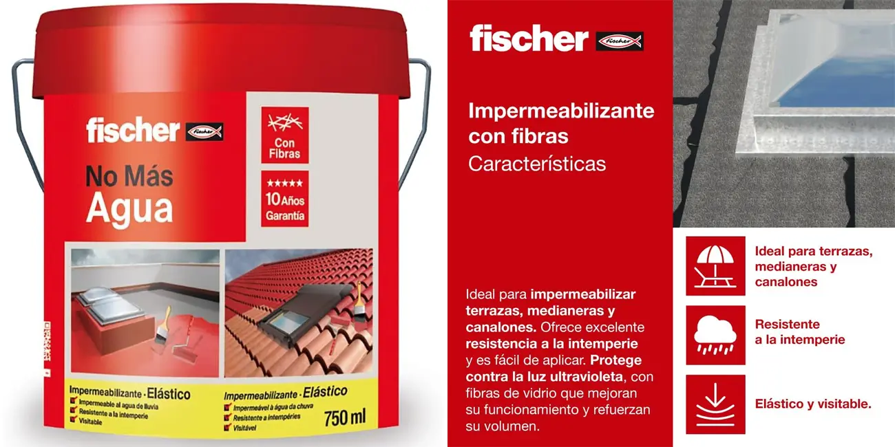 Pintura impermeabilizante Fischer