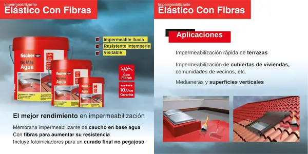 Pintura impermeabilizante Fischer