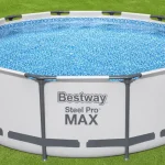Piscina desmontable Bestway Steel Pro MAX de 366 x 100 cm con depuradora y escalera
