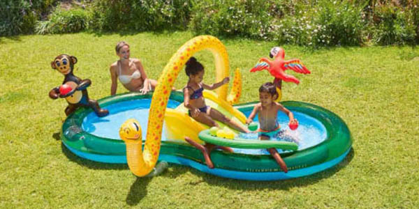 piscina hinchable infantil animales Lidl oferta