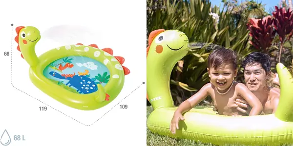 Piscina hinchable dinosaurio Intex
