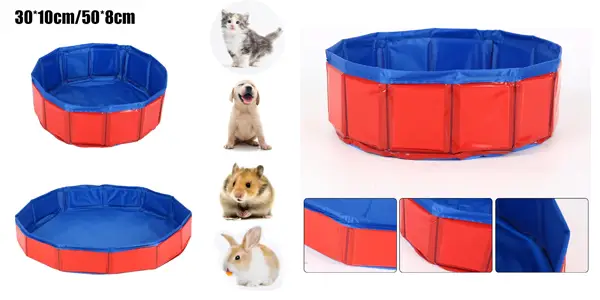 piscina plegable mascotas oferta