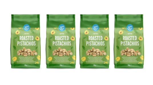 Pistachos tostados salados happy belly