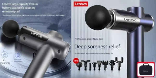Pistola de masaje muscular Lenovo