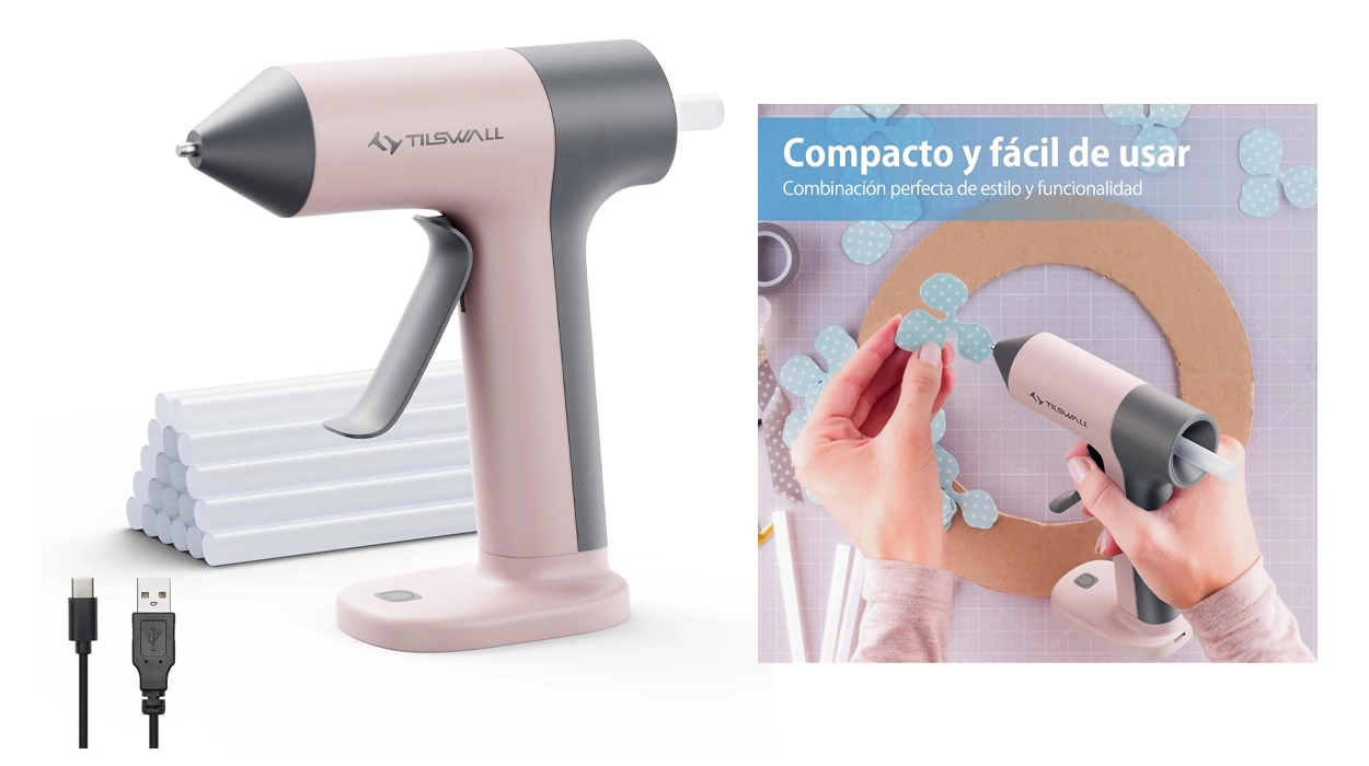 pistola encoladora sin cable Tiswall