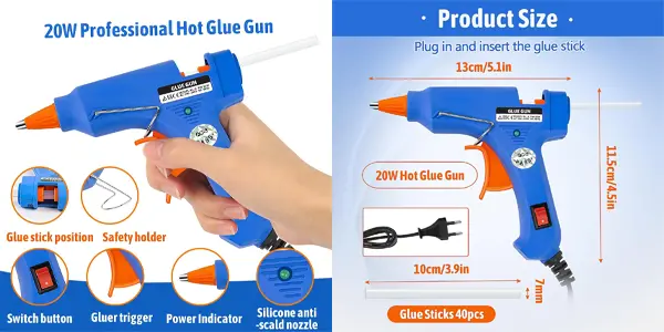 Pistola de pegamento Talifoca