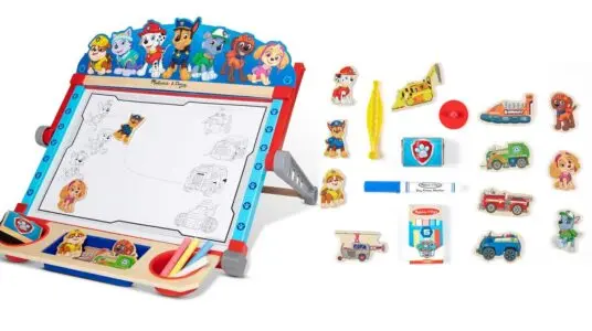 pizarra caballete sobremesa Patrulla Canina Melissa Doug barata