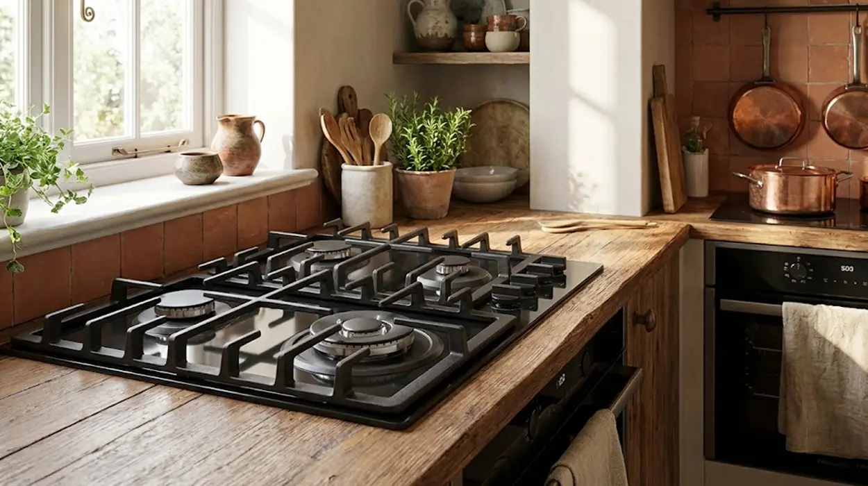 Placa de cocción a gas Hisense GM663BHF