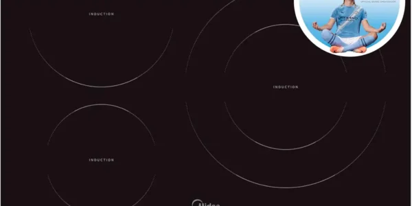 Chollo Placa de inducción 3 fuegos Midea de 60 cm y 7.400W