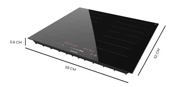 placa de inducción Cecotec Bolero Squad 4001 Flex oferta