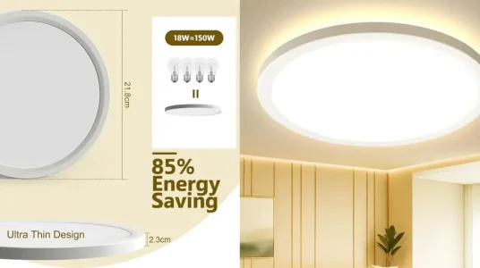 Plafón LED de techo Easy Eagle de 18W