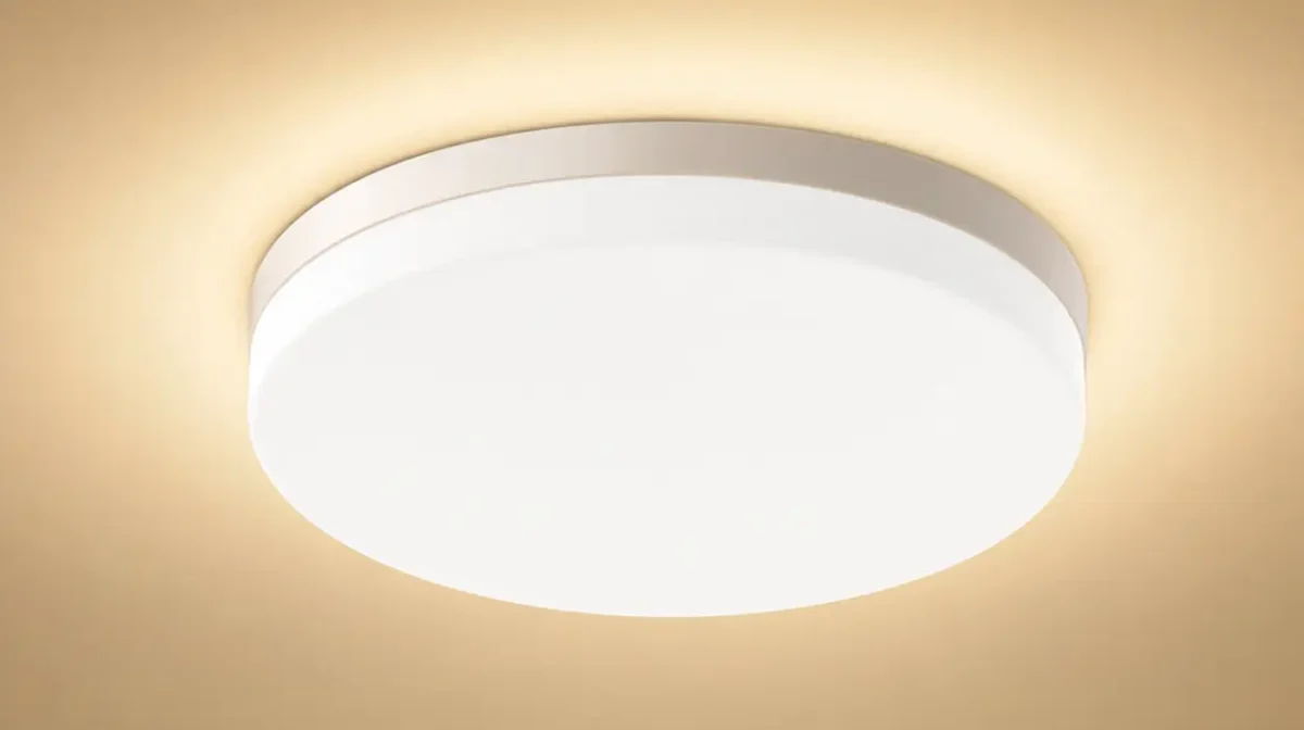 Plafón LED Kuwork de 48 W e IP44 para baño, cocina, dormitorio o pasillo