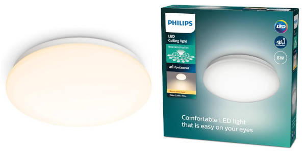 Plafón LED Philips Moire de 6W