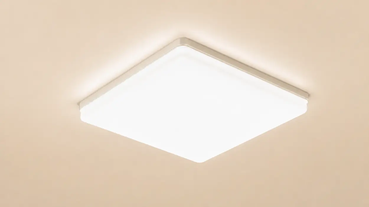 Plafón LED de techo de 30 x 30 cm con 48W y 4800 lm de potencia