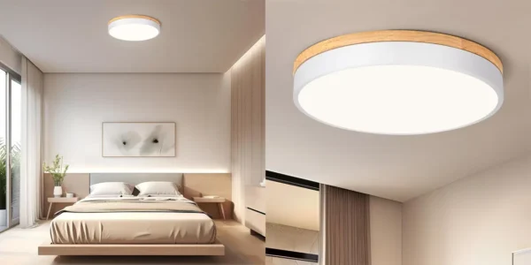 Plafón LED Vikaey de 36W y 40 cm