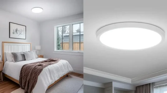 Plafón LED Yafido de 18W y 22 cm