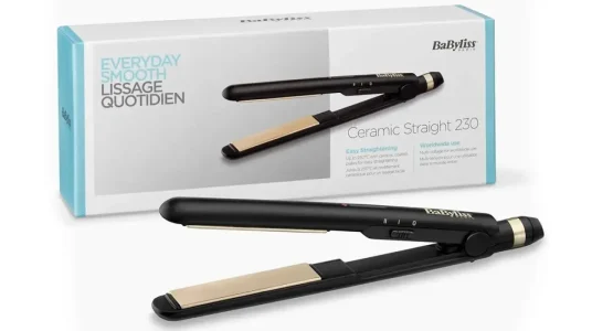 Plancha de pelo cerámica BaByliss Ceramic Straight 230