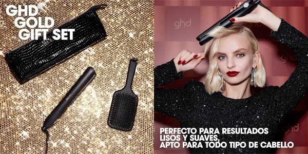 Plancha de pelo profesional GHD Gold