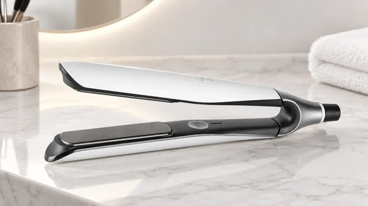 Plancha de pelo ghd Chronos para crear lisos, rizos y ondas