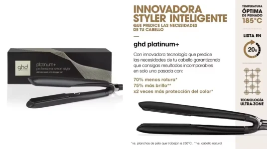 plancha GHD + Platinum barata