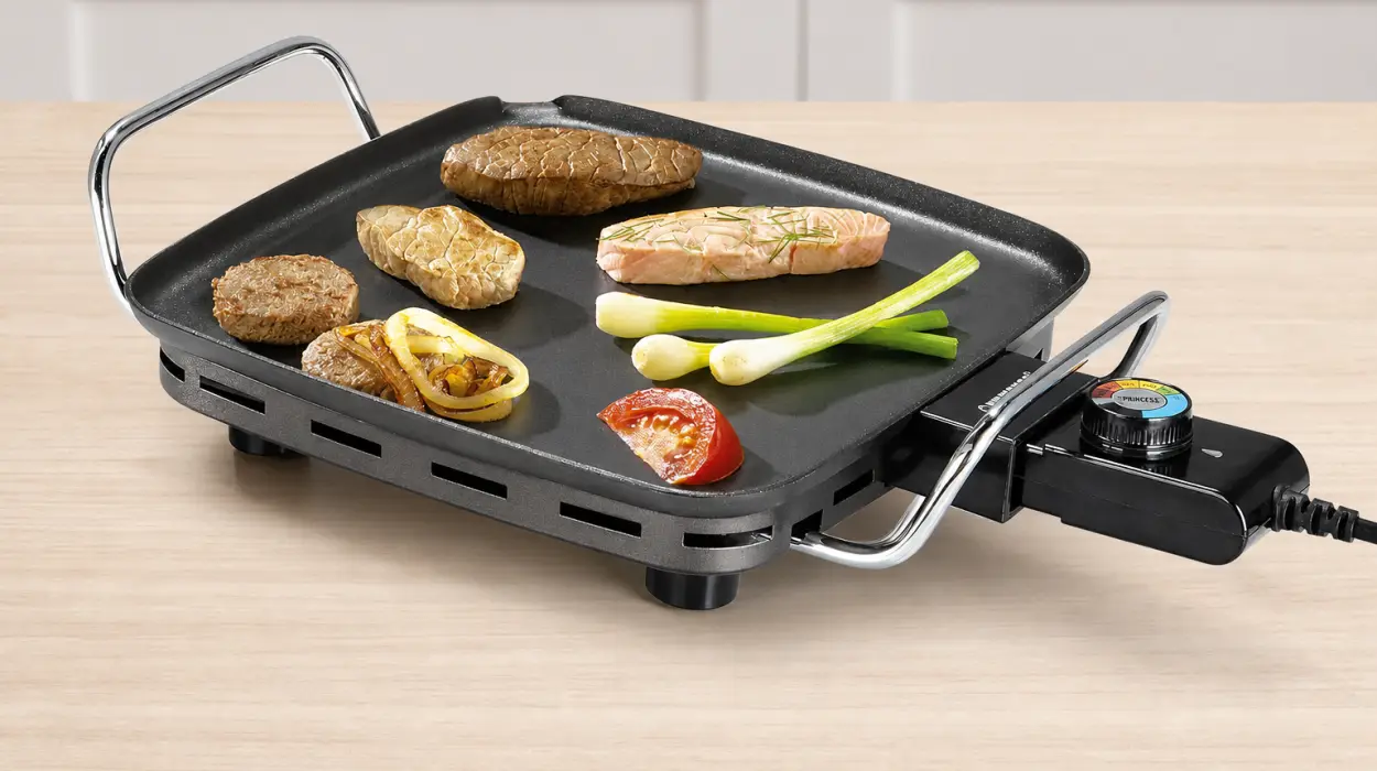 Plancha Princess Table Chef Mini Classic 102210 de 1900 W y superficie de 28 x 28 cm